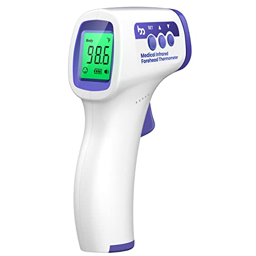 Digital Infrared Thermometer, Forehead Thermometer for Adults and Kids - Canlaa