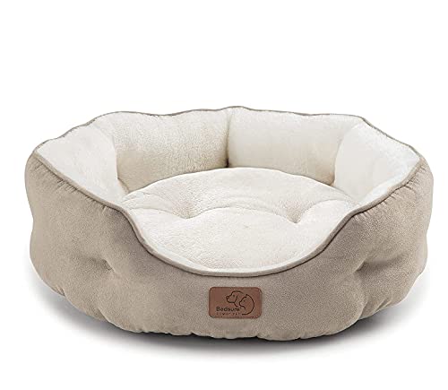 Bedsure Small Dog Bed for Small Dogs Washable - Round Cat Beds for Indoor Cats, - Canlaa