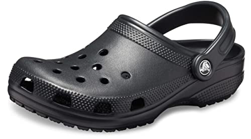 Crocs Unisex-Adult Classic Clogs (Best Sellers), Black, 6 Men/8 Women - Canlaa