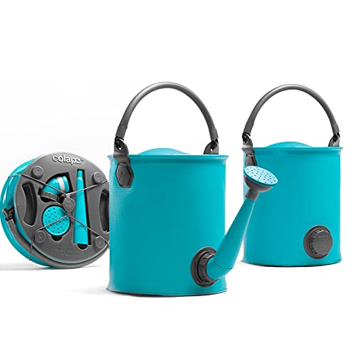 Colapz 1.5 Gallon Premium Collapsible Outdoor Watering Can - Convertible to 2 Gallo - Canlaa