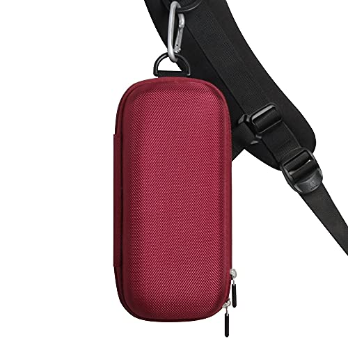 Hermitshell Hard Travel Case for Ortizan Portable Bluetooth Speaker IPX7 Waterproof Wireless Speaker (Wine Red) - Canlaa