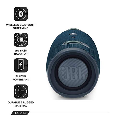 JBL Xtreme 2, Waterproof Portable Bluetooth Speaker, Blue - Canlaa