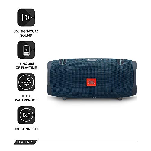 JBL Xtreme 2, Waterproof Portable Bluetooth Speaker, Blue - Canlaa