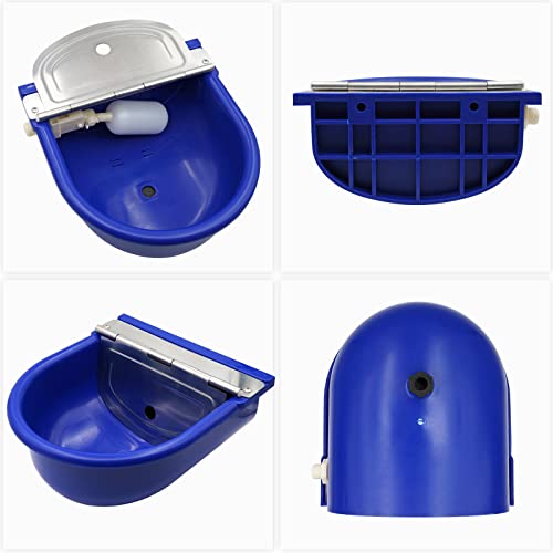 Automatic Waterer Bowl Large Horse Waterer with Float Valve and Drain Plug Automatic - Canlaa