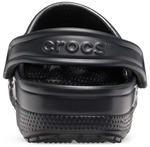 Crocs Unisex-Adult Classic Clogs (Best Sellers), Black, 6 Men/8 Women - Canlaa