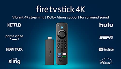 Fire TV Stick 4K, brilliant 4K streaming quality, TV and smart home controls, free and live TV - Canlaa