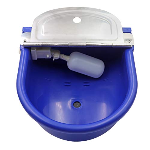 Automatic Waterer Bowl Large Horse Waterer with Float Valve and Drain Plug Automatic - Canlaa