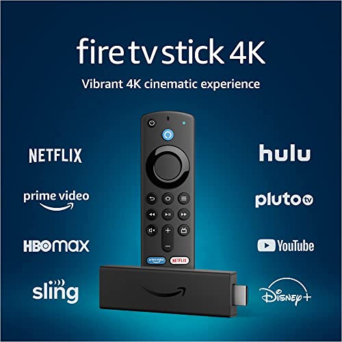 Fire TV Stick 4K, brilliant 4K streaming quality, TV and smart home controls, free and live TV - Canlaa