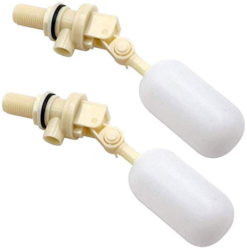 2 Pack Float Valve Stable Water Float Valve Shut Off 1/2" Stainless Steel Automatic - Canlaa