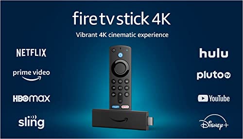 Fire TV Stick 4K, brilliant 4K streaming quality, TV and smart home controls, free and live TV - Canlaa