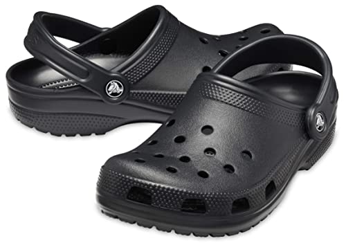 Crocs Unisex-Adult Classic Clogs (Best Sellers), Black, 6 Men/8 Women - Canlaa