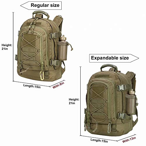 ARMY PANS Backpack for Men Large Military Backpack Tactical Waterproof Backpack - Canlaa