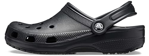 Crocs Unisex-Adult Classic Clogs (Best Sellers), Black, 6 Men/8 Women - Canlaa