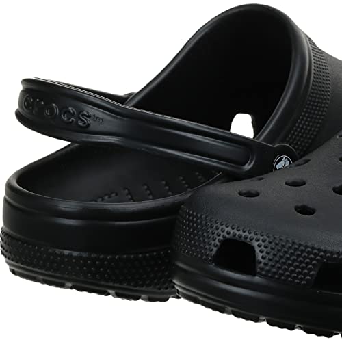 Crocs Unisex-Adult Classic Clogs (Best Sellers), Black, 6 Men/8 Women - Canlaa