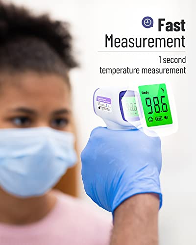 Digital Infrared Thermometer, Forehead Thermometer for Adults and Kids - Canlaa