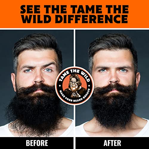 Tame the Wild Premium Beard Straightener Kit - Heated Beard Brush for Men - Beard - Canlaa