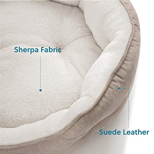 Bedsure Small Dog Bed for Small Dogs Washable - Round Cat Beds for Indoor Cats, - Canlaa