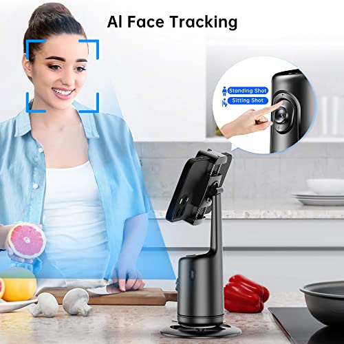 Auto Tracking Phone Holder, Auto Face Tracking Tripod, Portable All-in-one Smart Sel - Canlaa