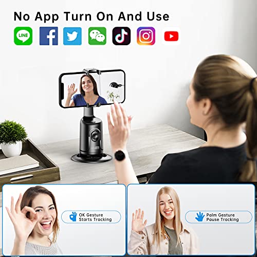 Auto Tracking Phone Holder, Auto Face Tracking Tripod, Portable All-in-one Smart Sel - Canlaa