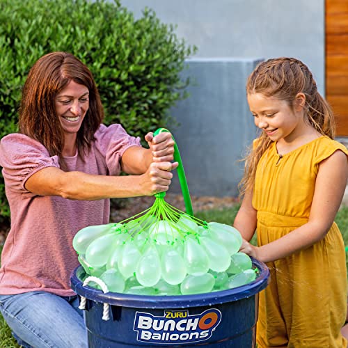 Bunch O Balloons Multi-Colored (10 Bunches) by ZURU, 350+ Rapid-Filling Self-Sealing Instant Water Balloons for Outdoor Family, Children Summer Fun - Total (100 Balloons) Colors May Vary