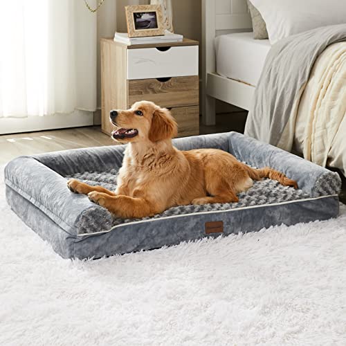 BFPETHOME Dog Beds for Large Dogs, Orthopedic Dog Bed for Medium Large Dogs, - Canlaa