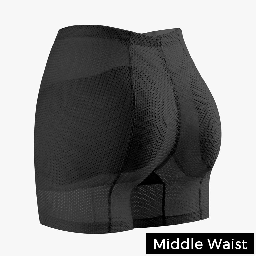 CXZD Booty Hip Enhancer Invisible Lift Butt Lifter Shaper Padding Panty Push Up Bottom Boyshorts Sexy Shapewear Panties - Canlaa