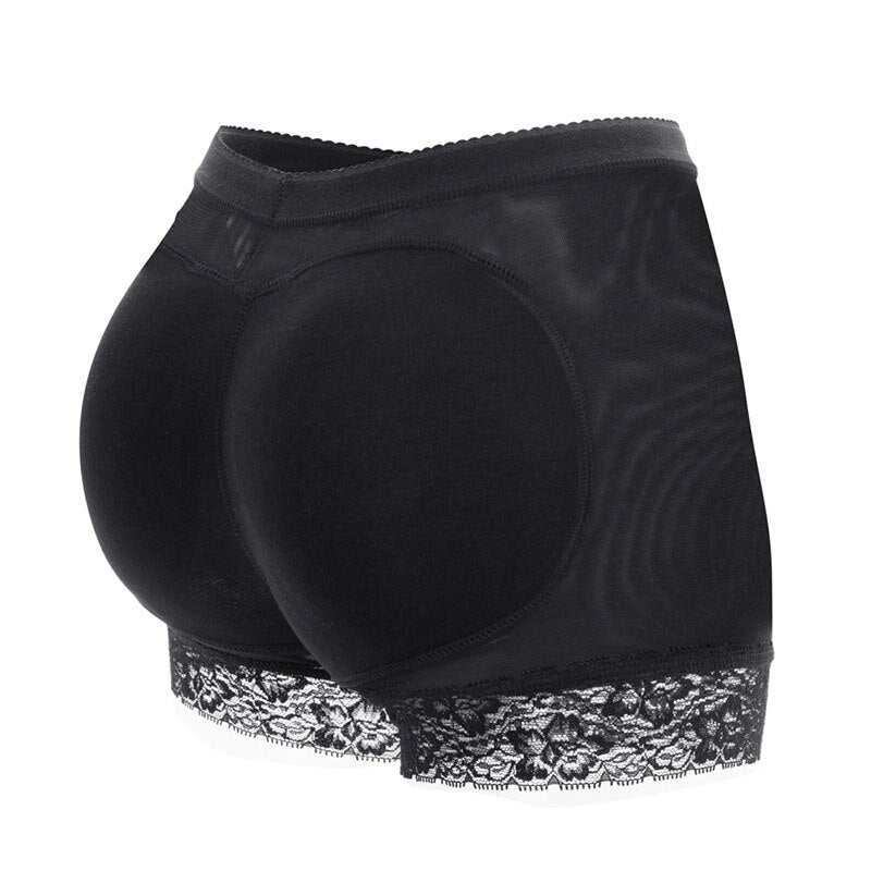 Womens Butt and Hip Enhancer Booty Padded Underwear Panties Body Shaper Seamless Butt Lifter Panty Boyshorts Shapewear - Canlaa