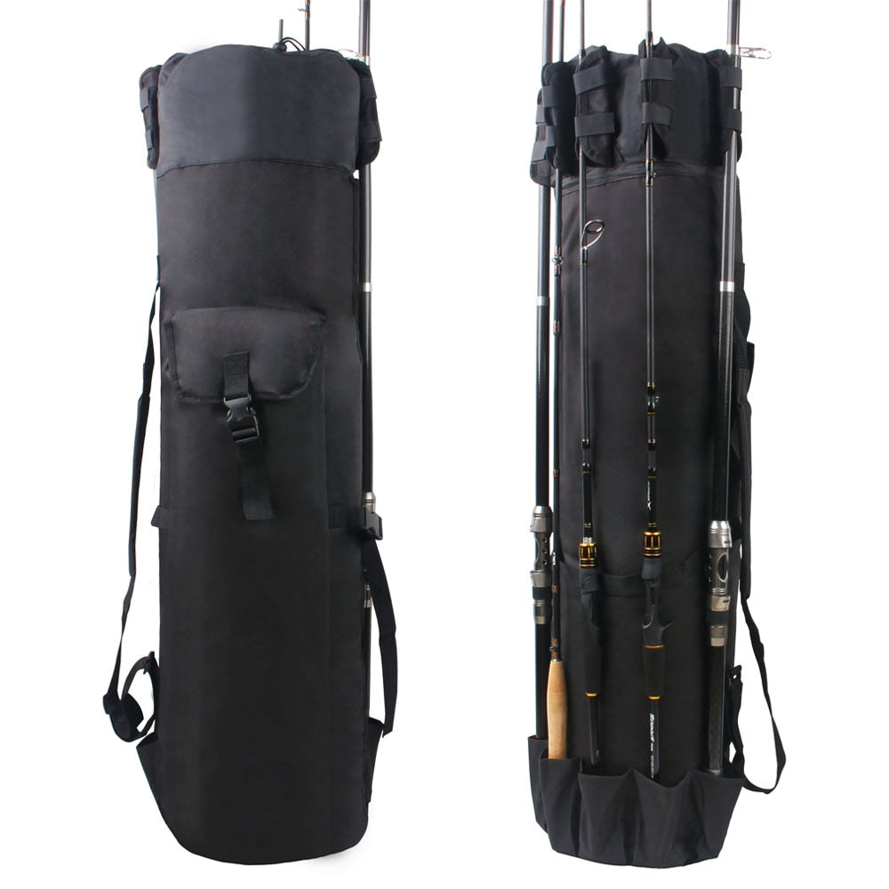 Shaddock Fishing Portable Multifunction Nylon Fishing Bags Fishing Rod Bag Case Fishing Tackle Tools Storage Bag - Canlaa