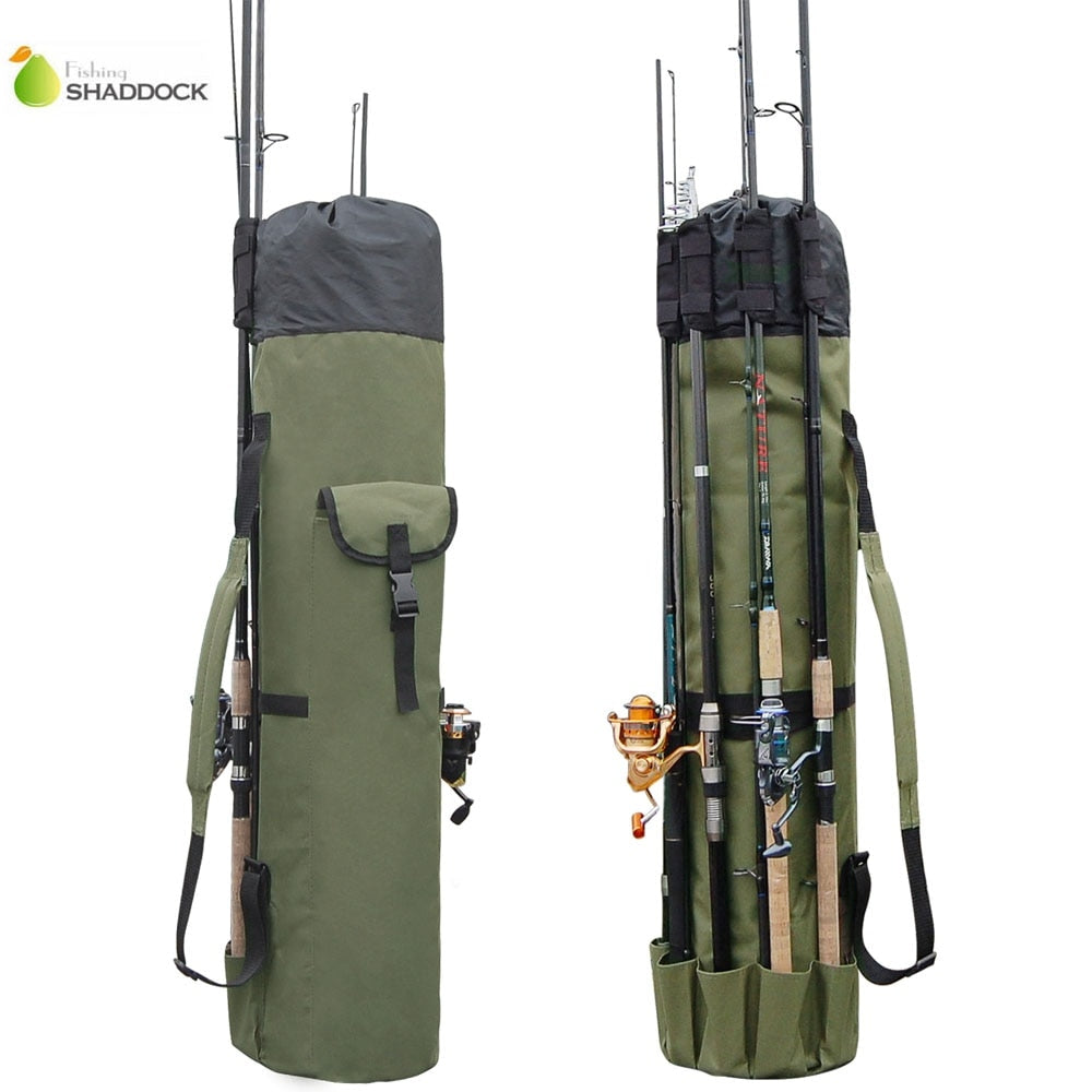 Shaddock Fishing Portable Multifunction Nylon Fishing Bags Fishing Rod Bag Case Fishing Tackle Tools Storage Bag - Canlaa