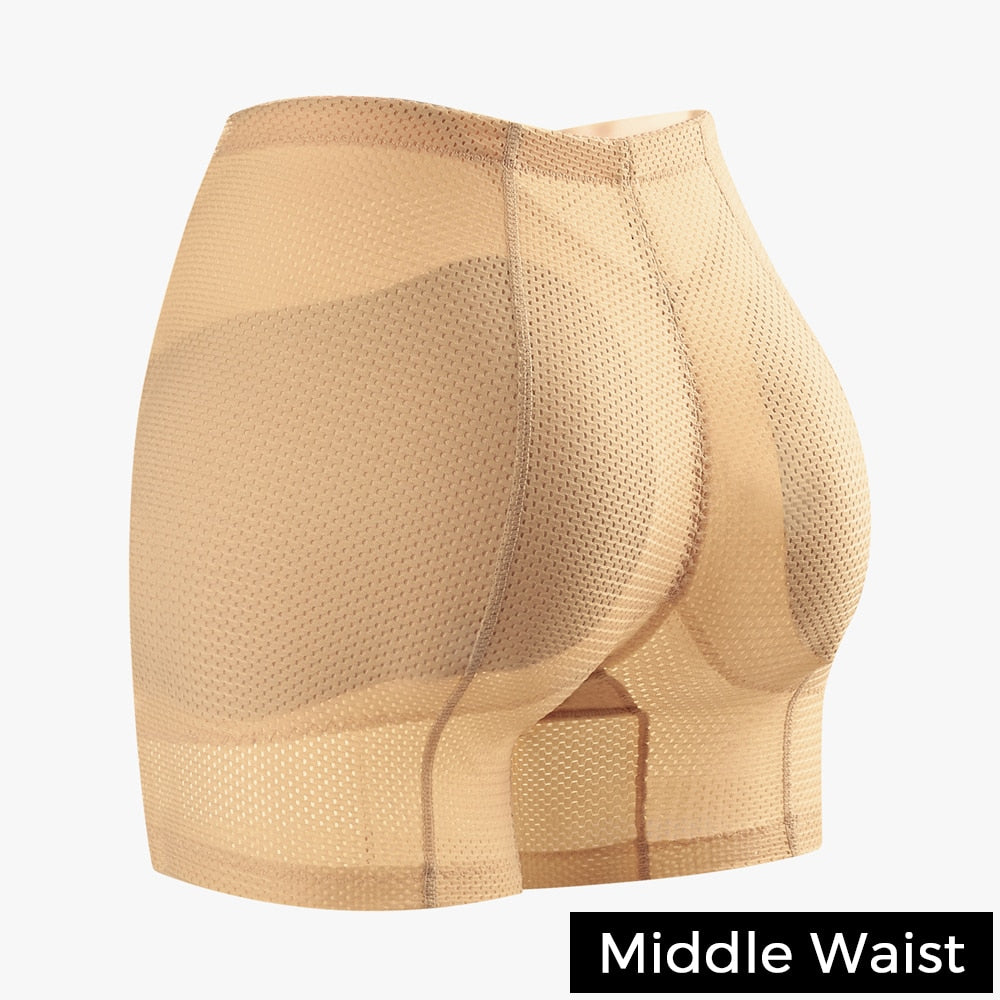 CXZD Booty Hip Enhancer Invisible Lift Butt Lifter Shaper Padding Panty Push Up Bottom Boyshorts Sexy Shapewear Panties - Canlaa