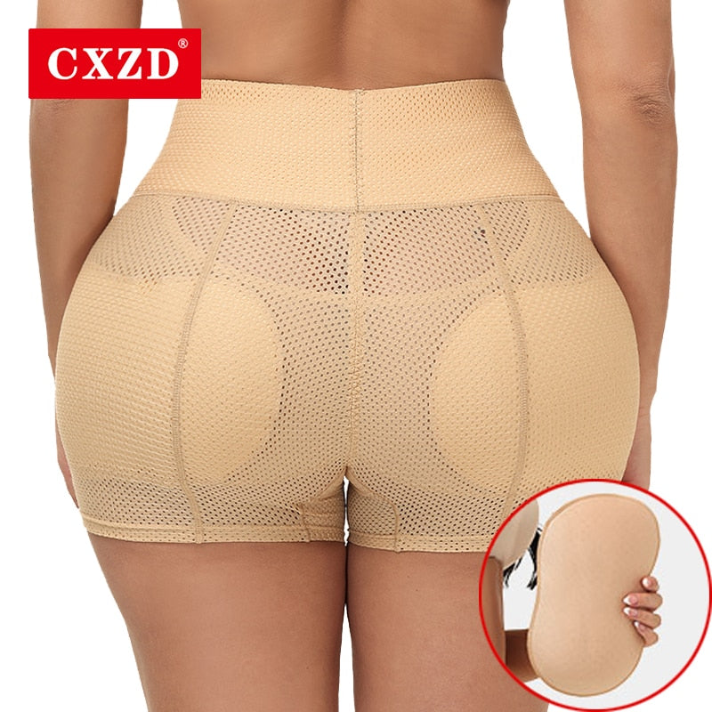 CXZD Booty Hip Enhancer Invisible Lift Butt Lifter Shaper Padding Panty Push Up Bottom Boyshorts Sexy Shapewear Panties - Canlaa