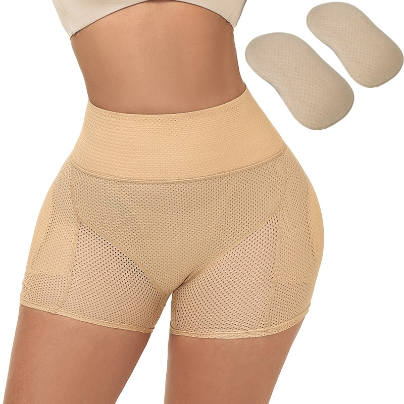 CXZD Booty Hip Enhancer Invisible Lift Butt Lifter Shaper Padding Panty Push Up Bottom Boyshorts Sexy Shapewear Panties - Canlaa